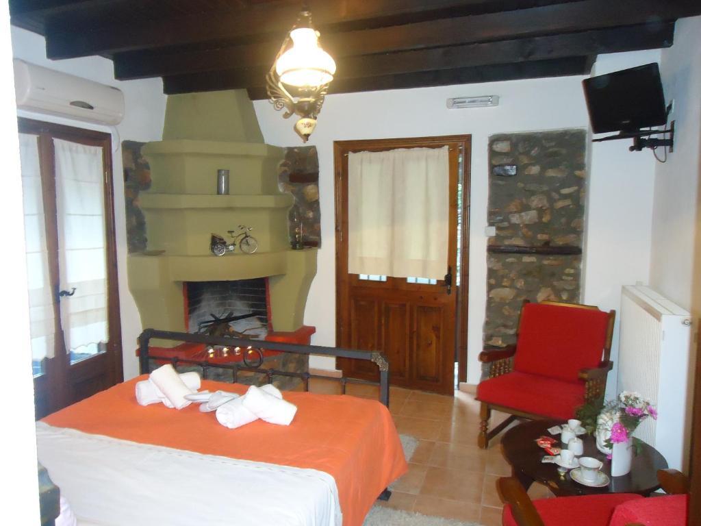 Traditional Guesthouse Archontoula Palaios Panteleimonas Pokoj fotografie